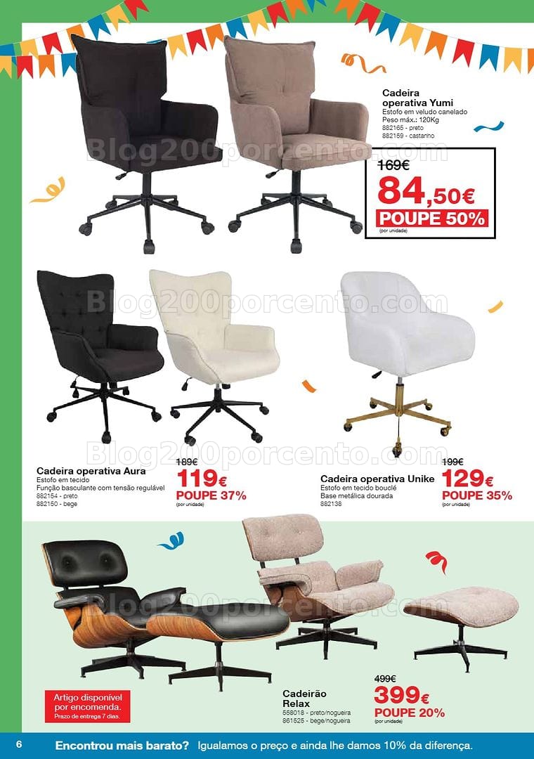 Antevisão Folheto STAPLES Arraial das Cadeiras e Mobiliário Promoções de 4 a 28 maio
