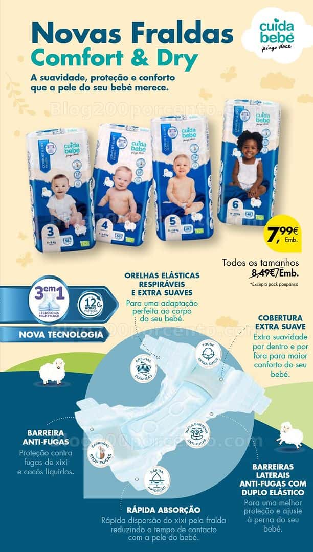 Antevisão Folheto PINGO DOCE Promoções Fim de Semana - 3 a 6 abril