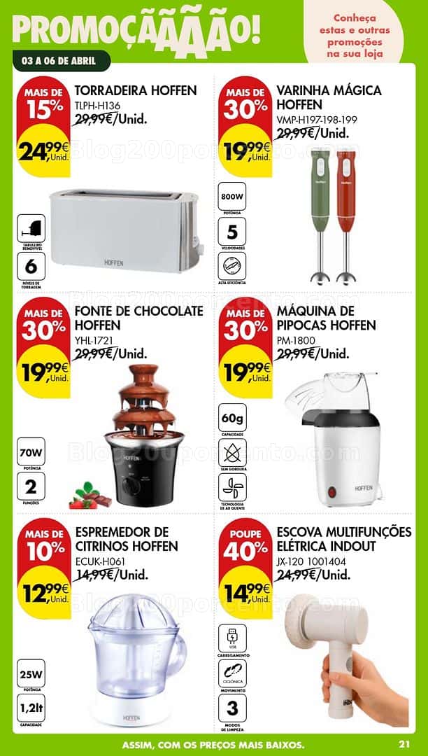 Antevisão Folheto PINGO DOCE Promoções Fim de Semana - 3 a 6 abril