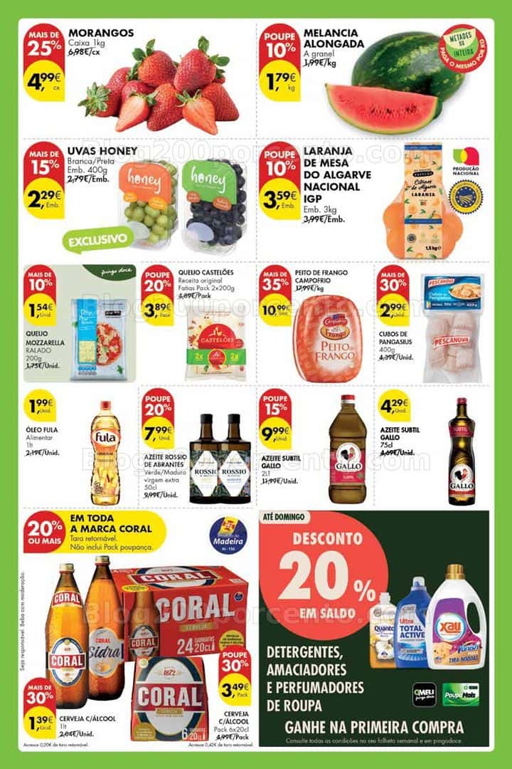 Antevisão Folheto PINGO DOCE Madeira Promoções Fim de Semana - 3 a 6 abril