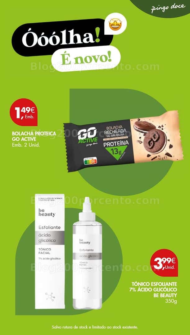 Antevisão Folheto PINGO DOCE Promoções Fim de Semana - 10 a 12 abril