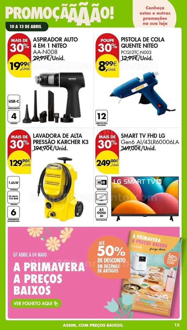 Antevisão Folheto PINGO DOCE Promoções Fim de Semana - 10 a 12 abril