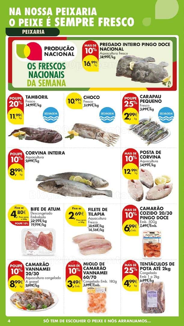 Antevisão Folheto PINGO DOCE Lojas Grandes Promoções de 7 a 13 abril