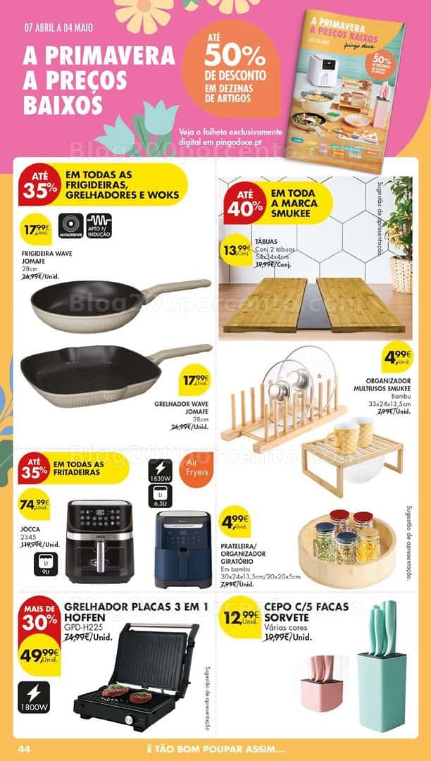 Antevisão Folheto PINGO DOCE Lojas Grandes Promoções de 7 a 13 abril