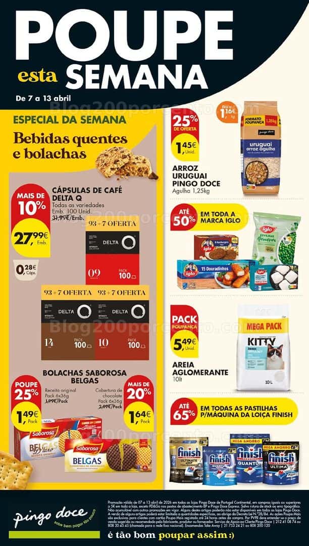 Antevisão Folheto PINGO DOCE Lojas Grandes Promoções de 7 a 13 abril