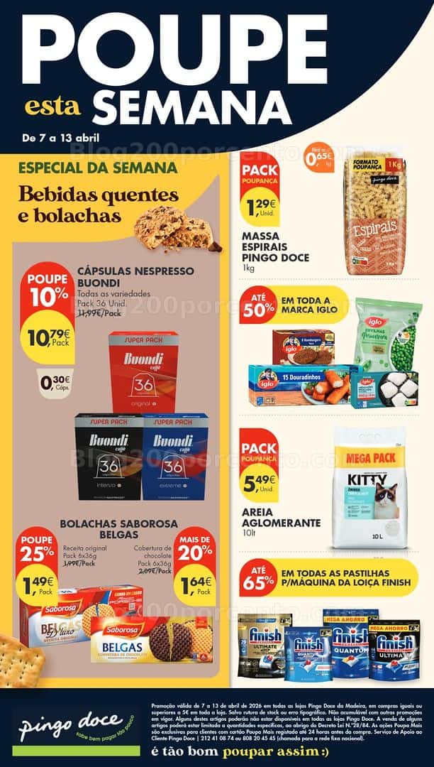 Antevisão Folheto PINGO DOCE Madeira Promoções de 7 a 13 abril