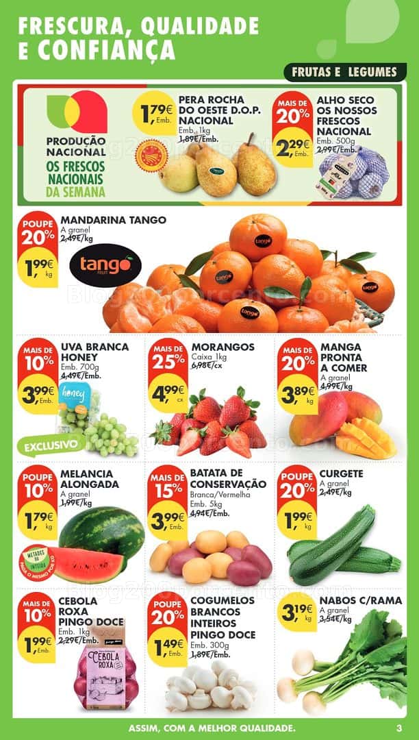 Antevisão Folheto PINGO DOCE Madeira Promoções de 7 a 13 abril