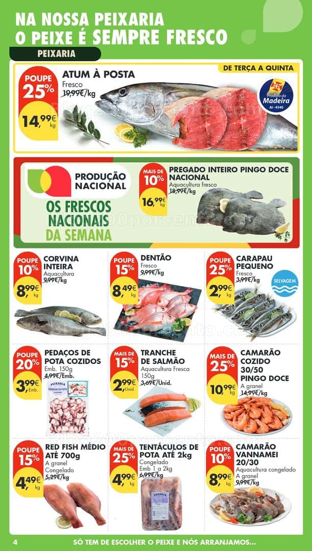 Antevisão Folheto PINGO DOCE Madeira Promoções de 7 a 13 abril