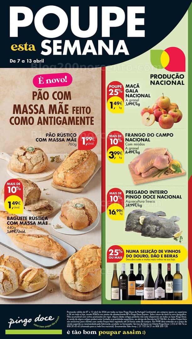 Antevisão Folheto PINGO DOCE Promoções de 7 a 13 abril - Edição Digital