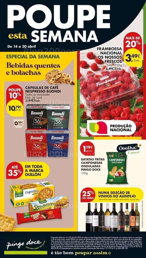 Antevisão Folheto PINGO DOCE Lojas Grandes Promoções de 14 a 20 abril