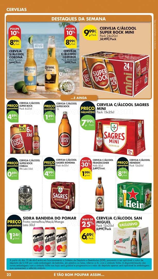 Antevisão Folheto PINGO DOCE Lojas Médias Promoções de 14 a 20 abril - Edição Digital