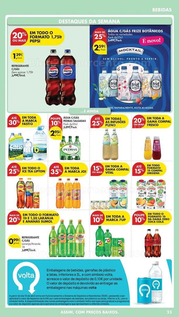 Antevisão Folheto PINGO DOCE Lojas Médias Promoções de 14 a 20 abril - Edição Digital
