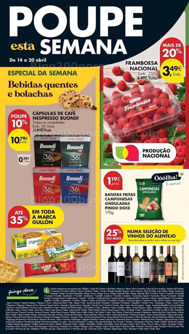 Antevisão Folheto PINGO DOCE Lojas Médias Promoções de 14 a 20 abril - Edição Digital