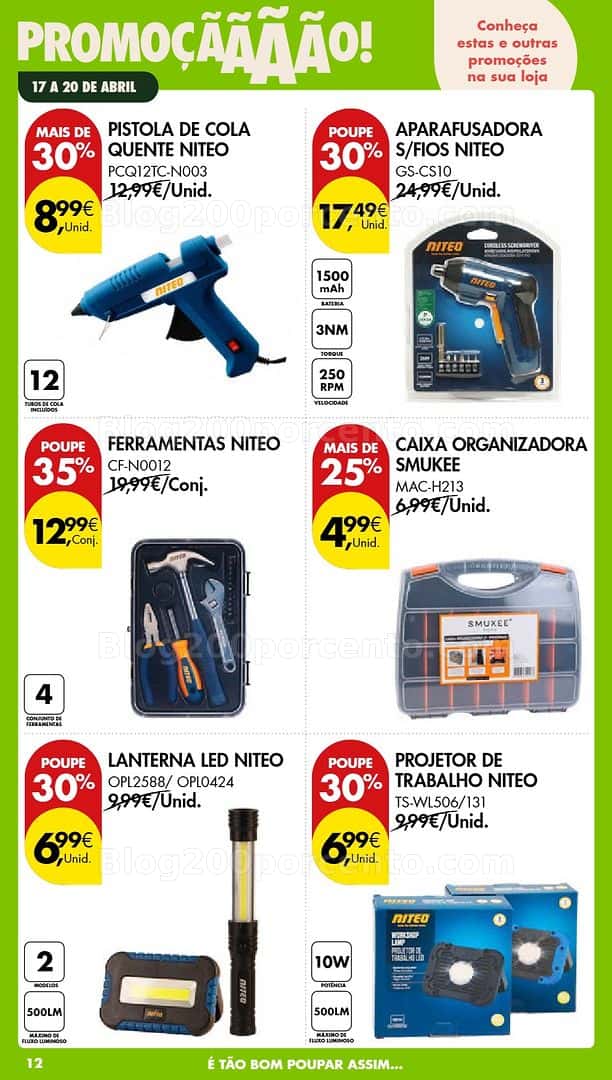 Antevisão Folheto PINGO DOCE Promoções Fim de Semana - 17 a 20 abril