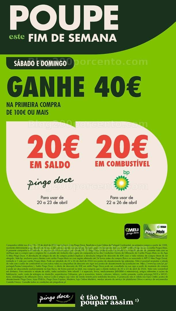 Antevisão Folheto PINGO DOCE Promoções Fim de Semana - 18 e 19 abril