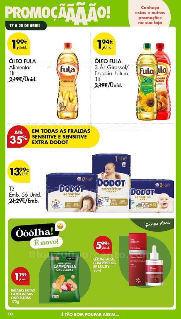 Antevisão Folheto PINGO DOCE Promoções Fim de Semana - 18 e 19 abril