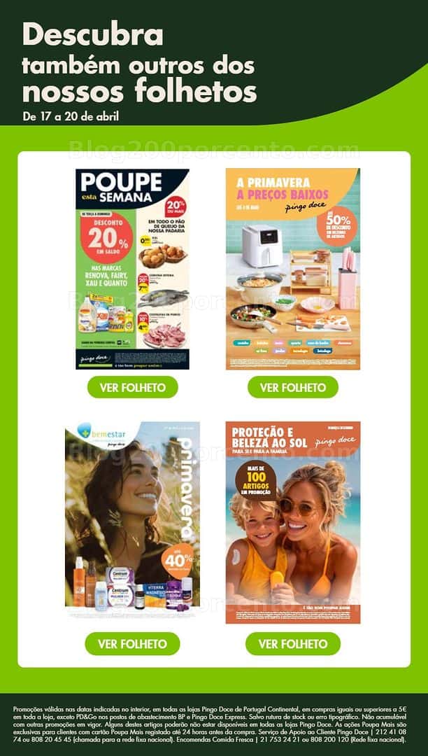 Antevisão Folheto PINGO DOCE Promoções Fim de Semana - 18 e 19 abril