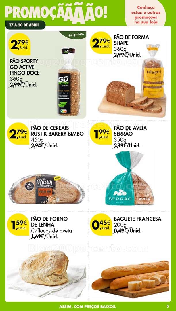 Antevisão Folheto PINGO DOCE Promoções Fim de Semana - 18 e 19 abril