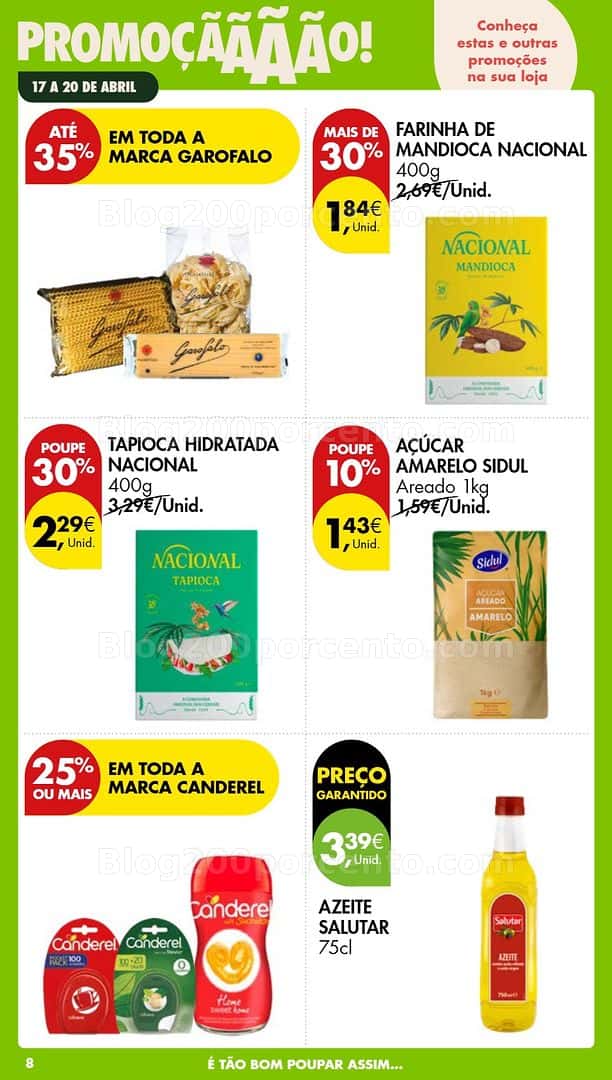 Antevisão Folheto PINGO DOCE Promoções Fim de Semana - 18 e 19 abril