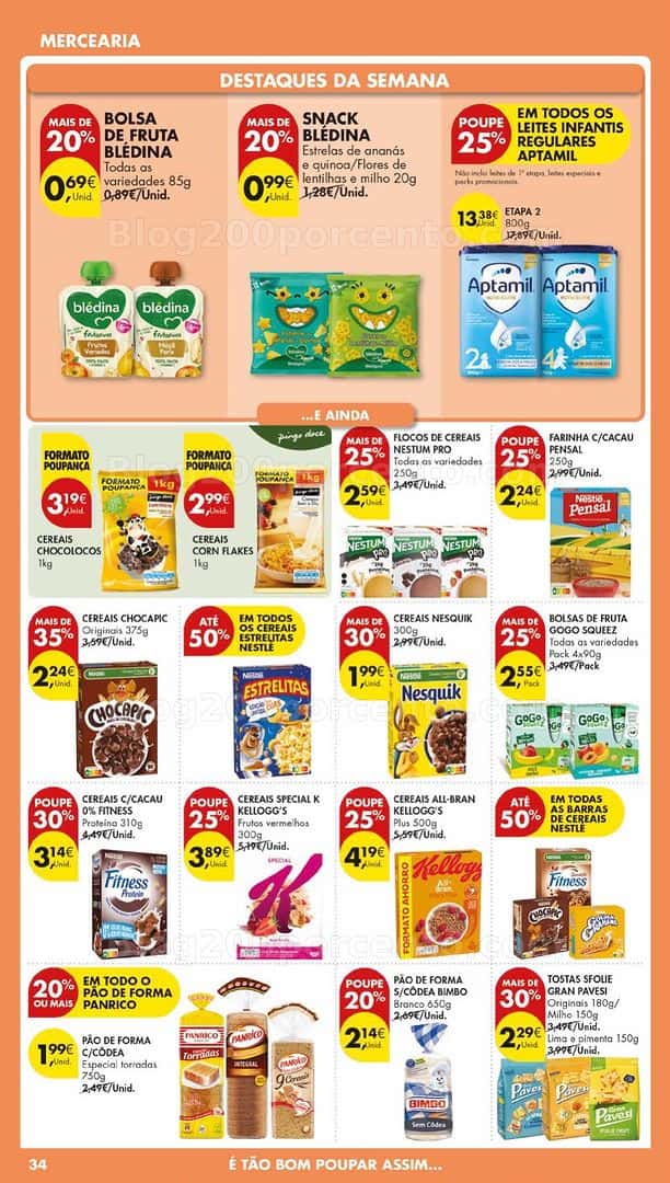 Antevisão Folheto PINGO DOCE Lojas Grandes Promoções de 21 a 27 abril