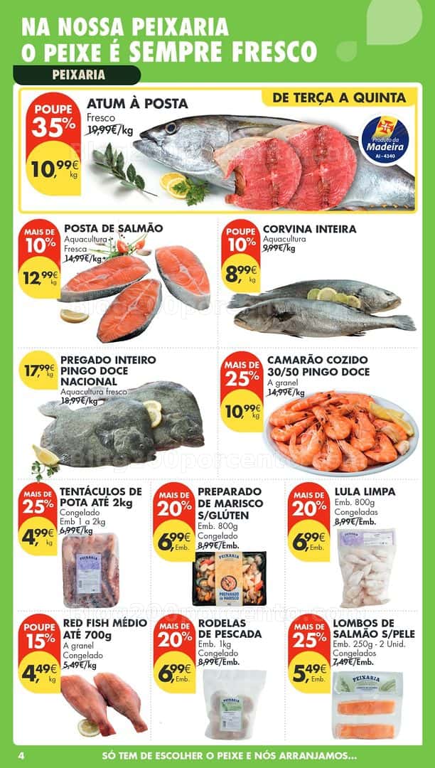 Antevisão Folheto PINGO DOCE Madeira Promoções de 21 a 27 abril