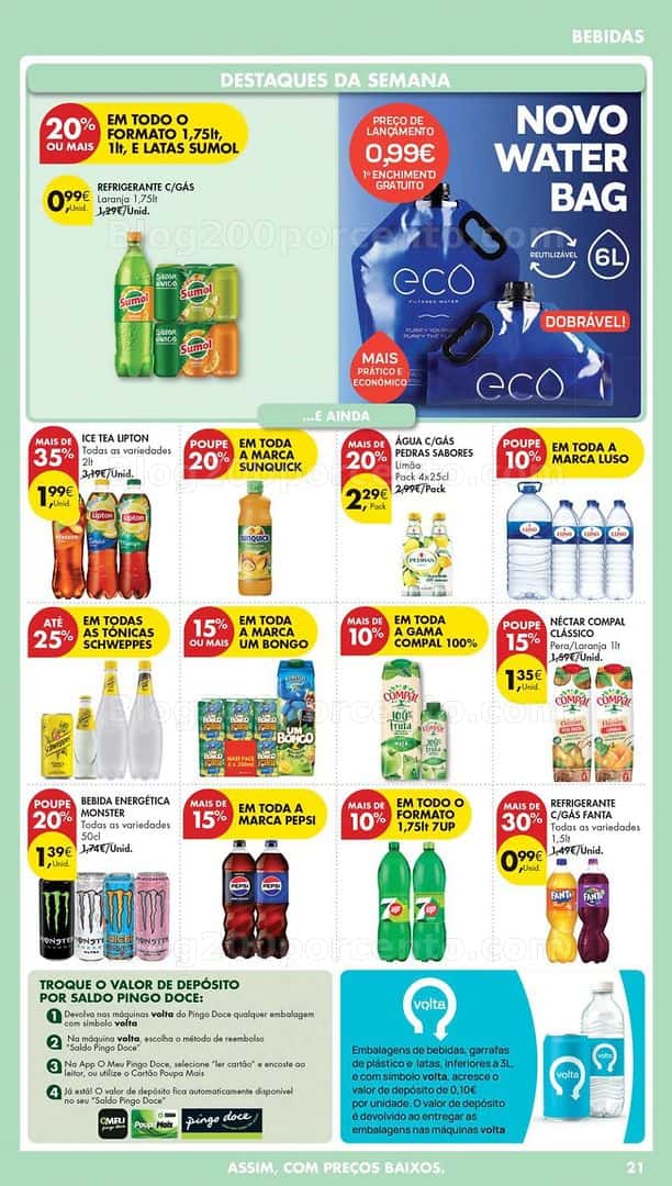 Antevisão Folheto PINGO DOCE Lojas Pequenas Promoções de 21 a 27 abril