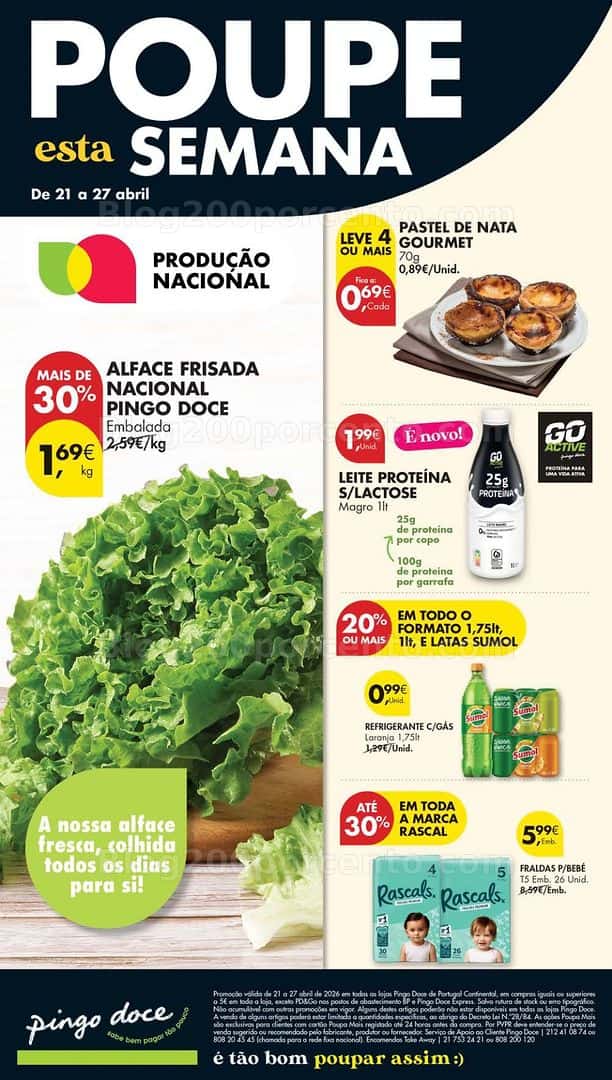 Antevisão Folheto PINGO DOCE Lojas Pequenas Promoções de 21 a 27 abril