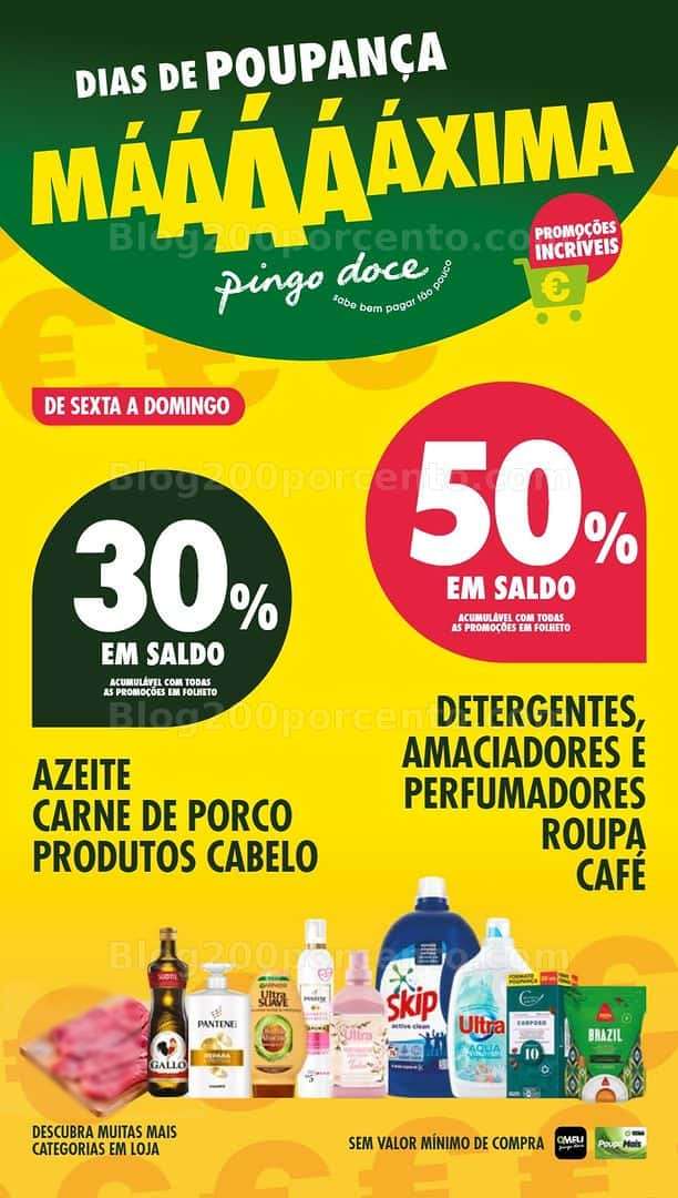 Antevisão Folheto PINGO DOCE Promoções Fim de Semana - 24 a 27 abril