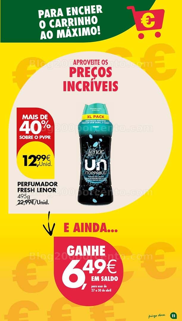 Antevisão Folheto PINGO DOCE Promoções Fim de Semana - 24 a 27 abril
