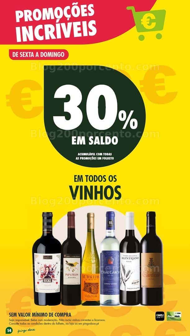 Antevisão Folheto PINGO DOCE Promoções Fim de Semana - 24 a 27 abril