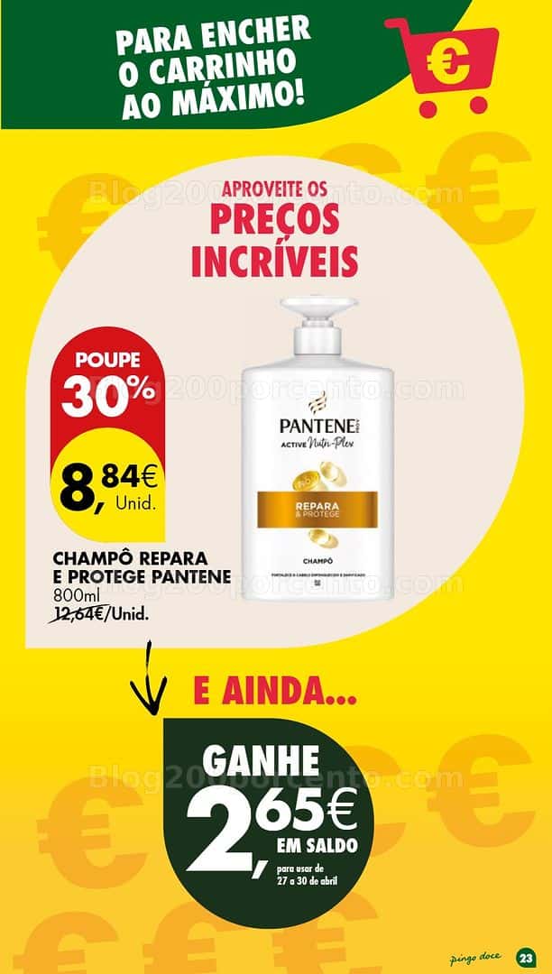 Antevisão Folheto PINGO DOCE Promoções Fim de Semana - 24 a 27 abril