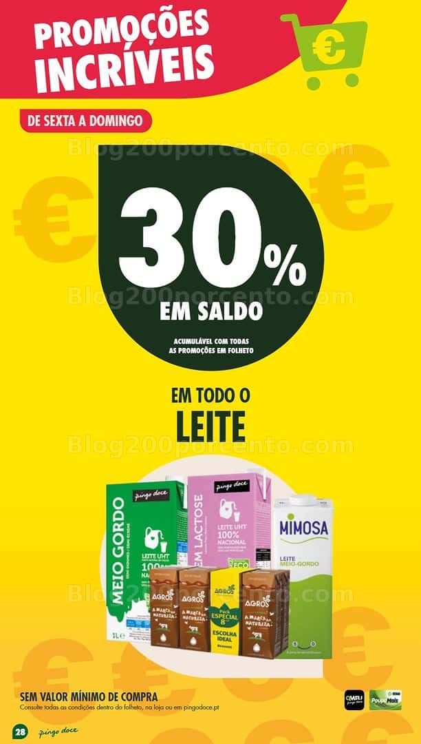Antevisão Folheto PINGO DOCE Promoções Fim de Semana - 24 a 27 abril