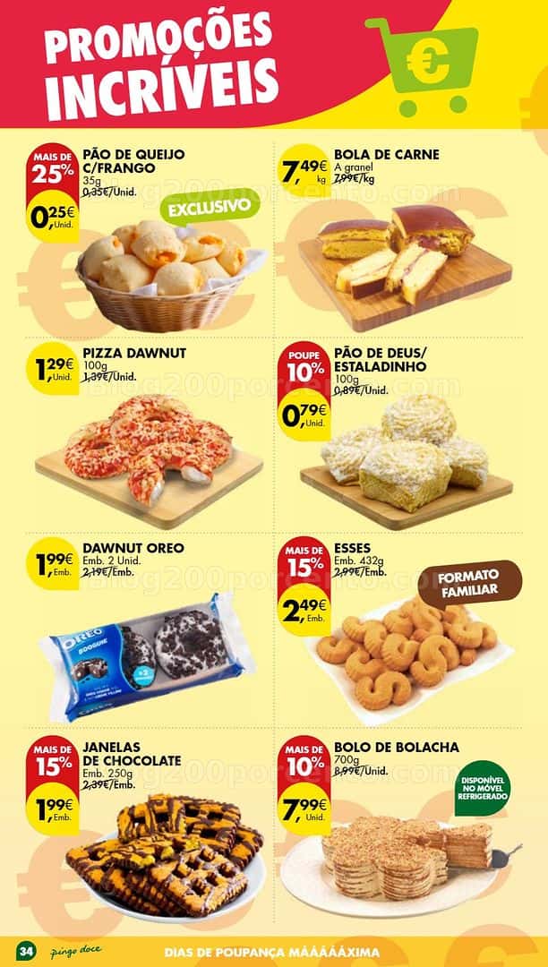 Antevisão Folheto PINGO DOCE Promoções Fim de Semana - 24 a 27 abril