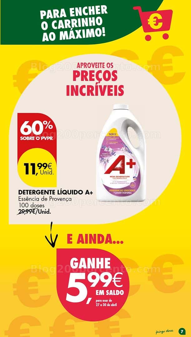 Antevisão Folheto PINGO DOCE Promoções Fim de Semana - 24 a 27 abril