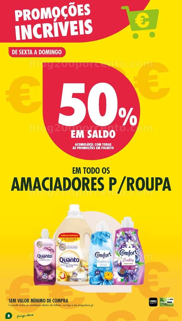Antevisão Folheto PINGO DOCE Promoções Fim de Semana - 24 a 27 abril