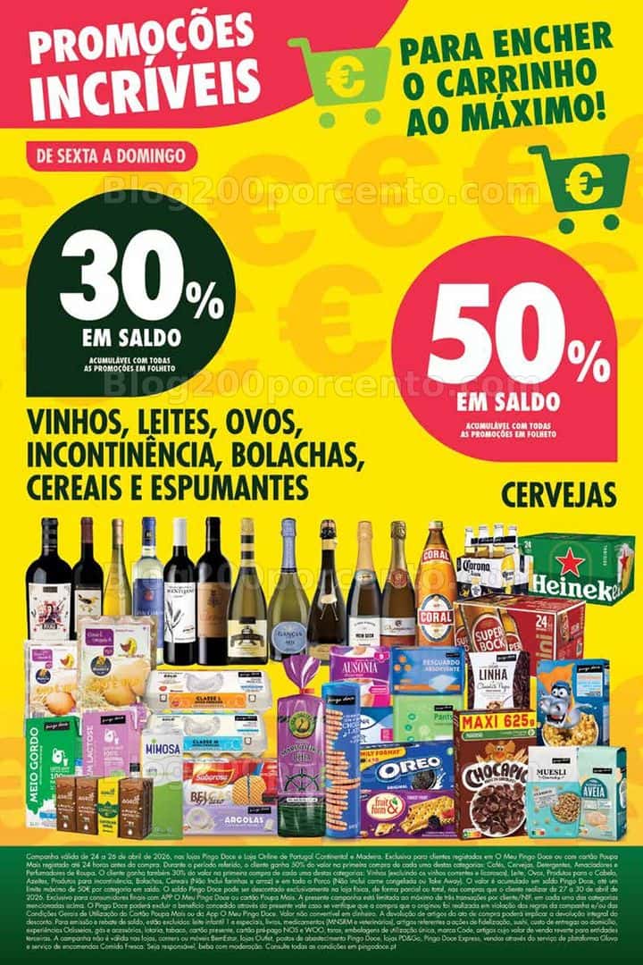Antevisão Folheto PINGO DOCE Madeira Promoções Fim de Semana - 24 a 26 abril