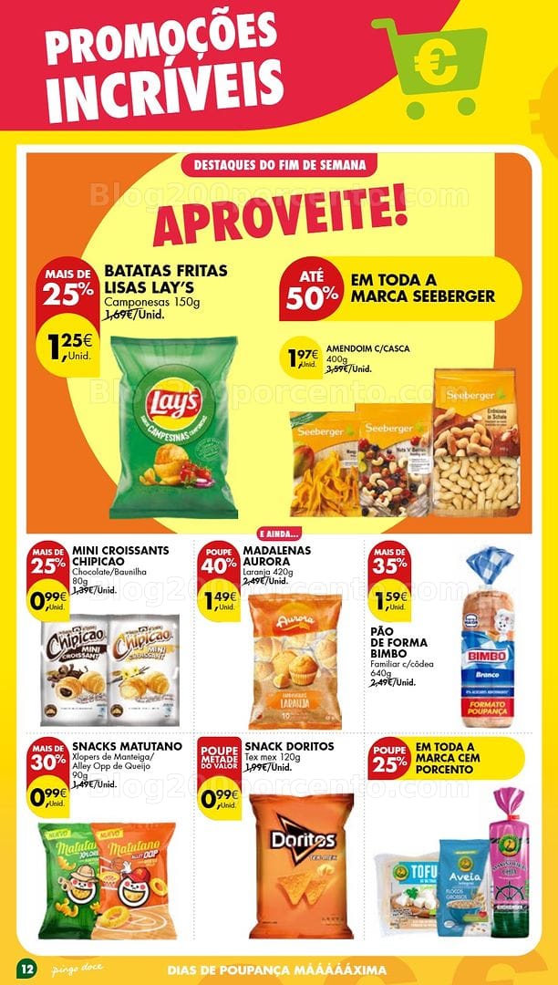 Antevisão Folheto PINGO DOCE Promoções Fim de Semana - 1 a 4 maio