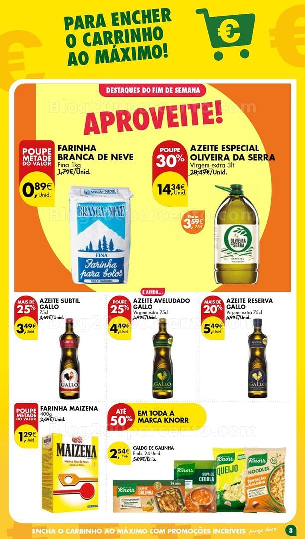 Antevisão Folheto PINGO DOCE Promoções Fim de Semana - 1 a 4 maio