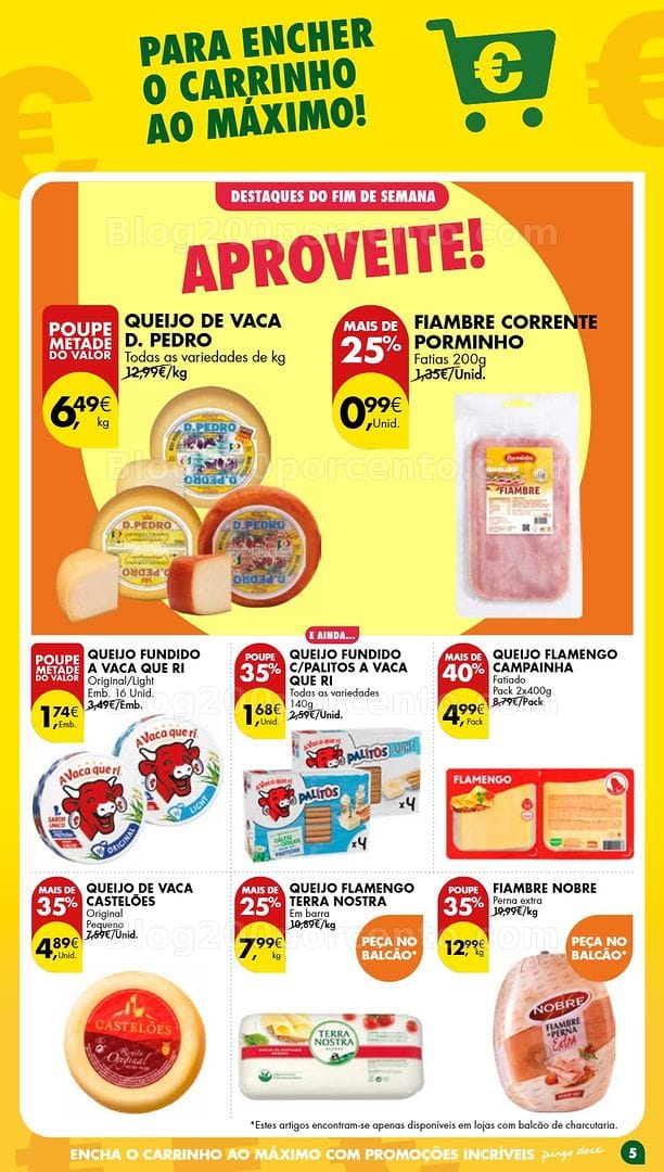 Antevisão Folheto PINGO DOCE Promoções Fim de Semana - 1 a 4 maio