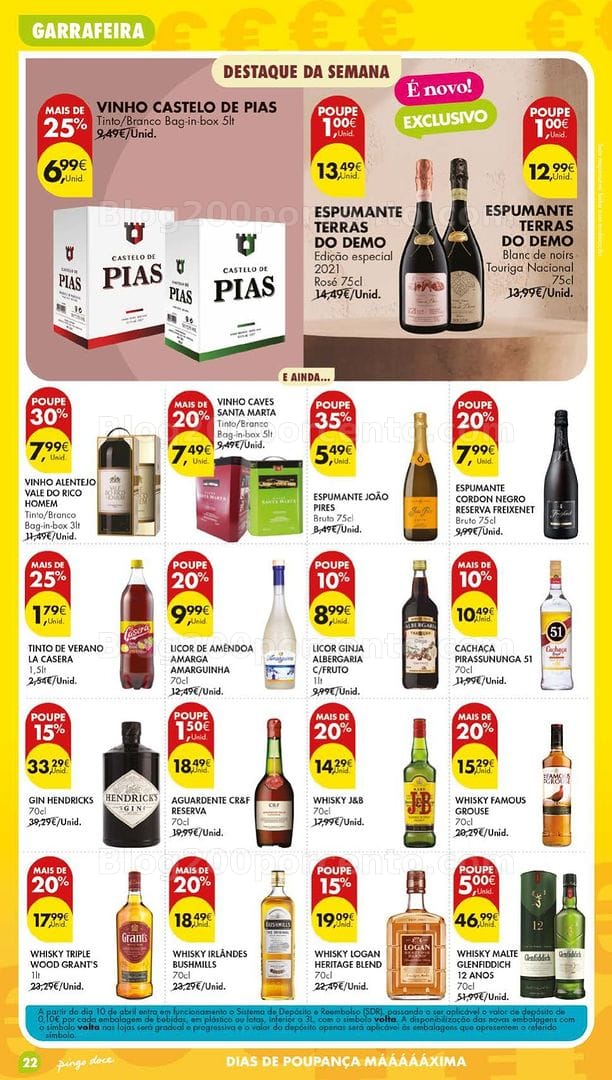 Antevisão Folheto PINGO DOCE Lojas Grandes Promoções de 28 abril a 4 maio