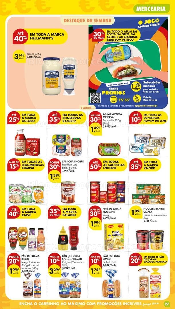 Antevisão Folheto PINGO DOCE Lojas Grandes Promoções de 28 abril a 4 maio