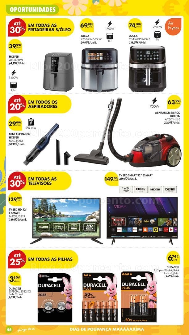 Antevisão Folheto PINGO DOCE Bazar Grandes Promoções de 28 abril a 4 maio