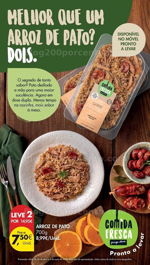 Antevisão Folheto PINGO DOCE Lojas Pequenas Promoções de 28 abril a 4 maio