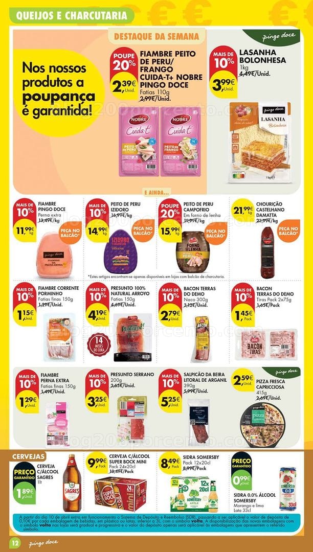 Antevisão Folheto PINGO DOCE Lojas Pequenas Promoções de 28 abril a 4 maio