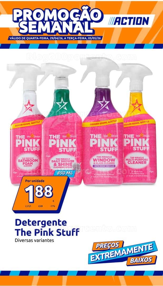 Antevisão Folheto ACTION Promoções de 29 abril a 5 maio