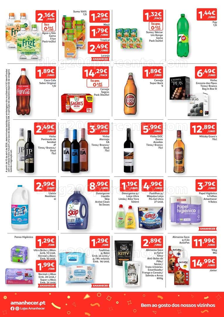 Antevisão Folheto AMANHECER Promoções de 23 a 29 abril