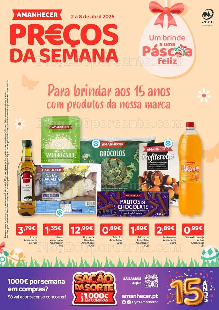 Antevisão Folheto AMANHECER Promoções de 2 a 8 abril