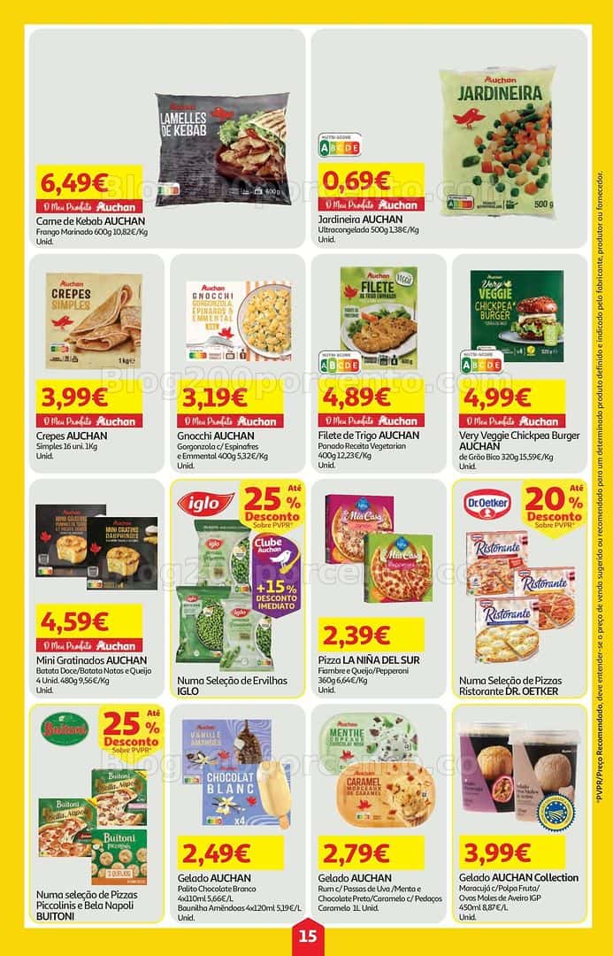 Antevisão Folheto AUCHAN Super Poupança Promoções de 9 a 15 abril