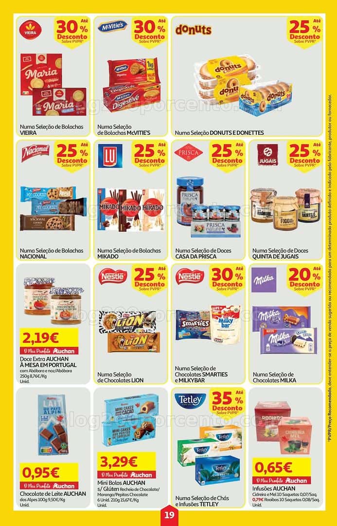Antevisão Folheto AUCHAN Super Poupança Promoções de 9 a 15 abril