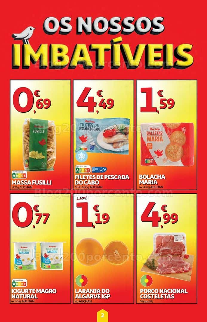 Antevisão Folheto AUCHAN Super Poupança Promoções de 9 a 15 abril